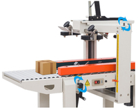 Carton de scellant SmartF02-X4030, Scellant de carton semi-automatique, Machine de scellage de boîte de carton