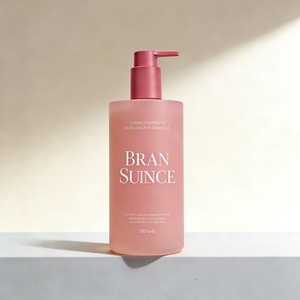 Envase Personalizado de PET para Botella Vacía con Bomba, Envase para Gel de Ducha de 300 ml, Botellas para Champú y Acondicionador, Envase para Cuidado de la Piel para Cuidado Personal - Product Image 1