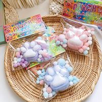 Vente chaude patte de chat presser jouets cadeau Kawaii Animal patte rebond Silicone Squishy doux presser jouet patte de chat Squishy