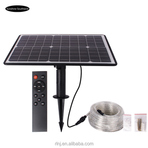 Уличная садовая Солнечная смотровая лента, атмосферные лампы, садовые водонепроницаемые Декоративные Мягкие фонари, Солнечная лента, светодиодные фонари - Product Image 4