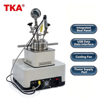 Reactor Tubular de Alta Presión TKA de 10ml-1000ml con Agitación Magnética de 800W 110V/220V para Síntesis Química en Laboratorio