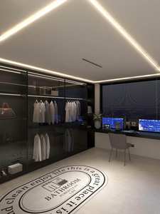 Armarios modernos ligeros de lujo de MDF, guardarropa portátil y plegable, muebles para dormitorio y sala de estar para uso doméstico o de hotel - Product Image 6