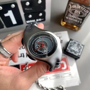 Reloj de Cuarzo para Hombre, Deportivo, Cronógrafo, Analógico, Aleación, 40 mm, Resistente al Agua, Esfera Grande, Diseño Único, Moda, Navidad - Product Image 3
