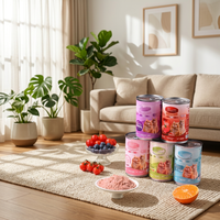 Nourriture humide pour chats de qualité supérieure, recommandée par les vétérinaires, 240 g, saveurs de fruits de mer mélangés, sans céréales, sans OGM, haute teneur en viande