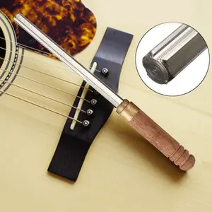 गिटार झल्लाहट मुकुट के साथ फ़ाइल हीरा गिटार झल्लाहट मरम्मत उपकरण Luthier उपकरण गिटार के लिए 3 आकार Ukuleles बास बैंजो मैंडोलिन