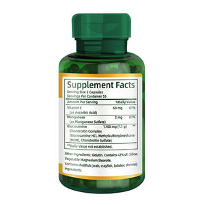 Premium glukozamin kondroitin 110 kapsül-ağrı kesici ve kıkırdak onarımı için gelişmiş eklem desteği - Product Image 2