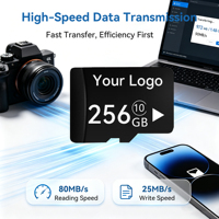 Kartu Memori TF C10 32GB 64GB 128GB untuk Kamera Dash Cam Kamera Pengawas Kelas 10 Penyimpanan Data Kecepatan Tinggi U1