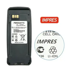 Motorola için PMNN4077C, DP3000/dpbattery/DP3401/dp6150 / MTR2000 / MTR3000 / XPR4380 / XiRP820 serisi için pil verir