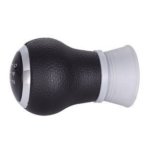 Pomo de palanca de cambios de coche forrado en cuero de 5 y 6 velocidades para Toyota Corolla Yaris - Product Image 4