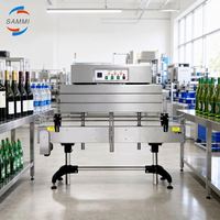 Petit tunnel de rétraction thermique, machine d'emballage rétractable en PVC, facile à utiliser pour les bouteilles de boissons, les pots de sauce