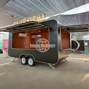 Remolque de Comida Móvil Comercial de Lujo, Totalmente Equipado, de Acero Inoxidable, para el Mercado Europeo - Product Image 6