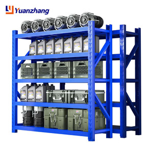 Étagères de stockage à longue portée en acier YZ, rayonnages métalliques anti-corrosion, stockage industriel pour <span class=keywords><strong>garage</strong></span> et entrepôt - Product Image 1