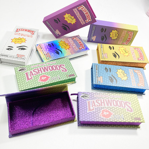 <strong>Eyelash</strong> <strong>Supplier</strong> Lasheswholesale Vendor <strong>Eyelash</strong> Packaging <strong>Empty</strong> Lashwood Magnetic Lash <strong>Boxes</strong> - Product Image 4