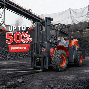 Tüm arazi tipi Forklift s ve sofistike 4x4 tüm arazi tipi Forklift ile manuel dahil. - Product Image 4