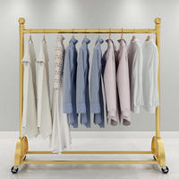 Porte-vêtements en cuir résistant à la chaleur, support de présentation pour vêtements, idéal pour les chambres