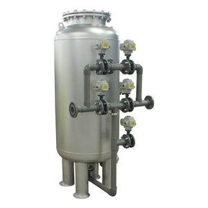 <span class=keywords><strong>Filtre</strong></span> à <span class=keywords><strong>sable</strong></span> à lavage automatique argenté pour la purification de l'eau industrielle - Product Image 4