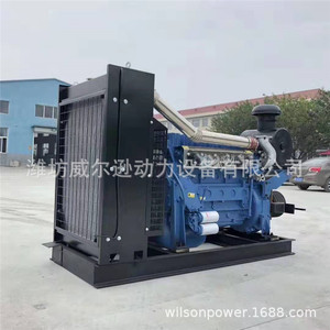 เครื่องยนต์ดีเซล Weifang 6 สูบ Steyr พร้อมเทอร์โบชาร์จและอินเตอร์คูลเลอร์ 280 กิโลวัตต์ ระบายความร้อนด้วยน้ำ สำหรับเครื่องบดในงานเหมือง - Product Image 3