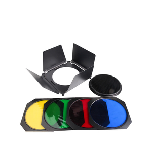 Accessoires d'éclairage <span class=keywords><strong>de</strong></span> studio <span class=keywords><strong>Filtre</strong></span> pour porte <span class=keywords><strong>de</strong></span> grange 180mm Filtres <span class=keywords><strong>de</strong></span> couleur réglables pour porte <span class=keywords><strong>de</strong></span> grange et peigne à miel - Product Image 6