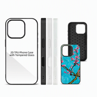 Coques de téléphone vierges pour sublimation 2D pour Google Pixel 8 7 6 Pro, impression par transfert thermique, coque de téléphone portable personnalisée en TPU PC