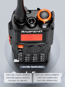 วิทยุสื่อสารแบบพกพา BF-K6 2024 Baofeng รุ่นใหม่ ปุ่มกดเร็ว ชาร์จด้วย Type-C เหมาะสำหรับการเดินทางท่องเที่ยวกลางแจ้ง วิทยุสื่อสารสองทาง L852 - Product Image 2