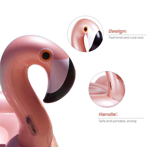 <span class=keywords><strong>Flamingo</strong></span> hồ bơi nổi Inflatable Bơi nổi mùa hè bên vui vẻ <span class=keywords><strong>Float</strong></span> bãi biển hồ cho người lớn trẻ em - Product Image 4