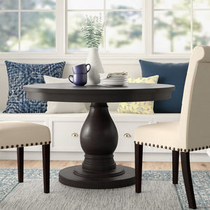 थोक दौर कुरसी देहाती ठोस लकड़ी रेस्तरां खाने की मेज - Product Image 4