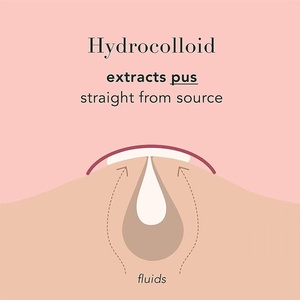 Patch anti-boutons hydrocolloïde miracle chinois <span class=keywords><strong>Rael</strong></span>, revitalisant cutané végétalien, invisible, à la vitamine C et à l'aloe vera, pour le visage - Product Image 5