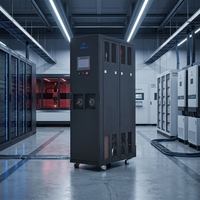 Unité CDU de type armoire 500 kW haute puissance avec redondance double pompe pour refroidissement liquide HPC