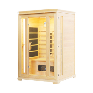 Sauna infrarouge lointain pour 2 personnes, en cèdre canadien, avec bar à oxygène, pour usage domestique - Product Image 3