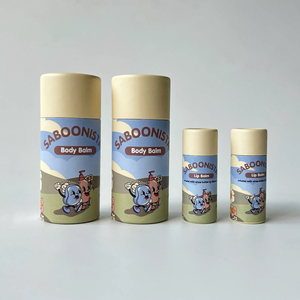 หลอดกระดาษคราฟท์สีขาวแบบพับได้ ย่อยสลายได้ทางชีวภาพ สำหรับบรรจุภัณฑ์ครีมกันแดดแบบแท่ง - Product Image 5