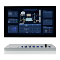 Panel PC Industrial Resistente al Agua IP69K de 21.5 Pulgadas N97 DDR5, Económico, Sin Ventilador, Computadora Táctil Integrada