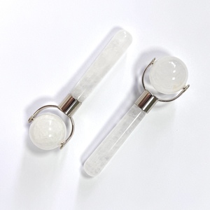 High Quality Customized Face <b>Massage</b> <b>Tools</b> White jade facial Roller - Product Image 5