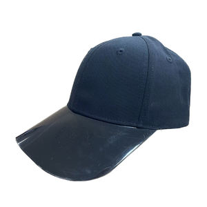 Gorras de Béisbol Personalizadas Deportivas de Plástico TPU Coloridas con Visera, Protección Solar <span class=keywords><strong>SPF</strong></span> <span class=keywords><strong>50</strong></span>, Suaves y Cómodas para Adultos, Color Azul Marino - Product Image 2