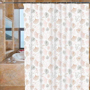 <strong>Cheap</strong> Wholesale Custom Design Printed PEVA Waterpoof <strong>Shower</strong> <strong>Curtain</strong> for Bathroom - Product Image 6
