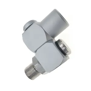 Pneumatic Tube Aluminum alloy Quick Connect Pneumatic Fittings Connecting Universal 360 Revolving Air Fittings