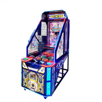 Machine de jeu d'arcade de tir commerciale personnalisée, à monnayeur, multicolore, durable, pour adultes, avec support en anglais pour le plaisir familial