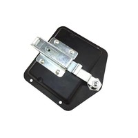 Serrure de tiroir en acier inoxydable poli pour camping-car, loquet de boîte à outils, serrure de panneau de véhicule de chantier, serrure de porte de camping-car, serrure de remorque à palette