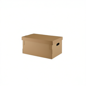 Boîte de rangement décorative en carton pratique et esthétique avec couvercle, 36,5*28,5*16,5 cm - Product Image 2