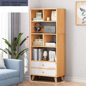 Estantería Simple para sala de estar, estante de almacenamiento para dormitorio, Económico