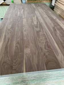 Plaque de bois <span class=keywords><strong>massif</strong></span> en placage de bois naturel de 1220x2440 mm, 18 mm, <span class=keywords><strong>chêne</strong></span> rouge, noyer noir - Product Image 5