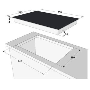<span class=keywords><strong>2025</strong></span> <span class=keywords><strong>New</strong></span> <span class=keywords><strong>Arrival</strong></span> nhúng cảm ứng cooktops với năm đầu đốt cảm ứng thông minh điều khiển điện hobs bếp - Product Image 4