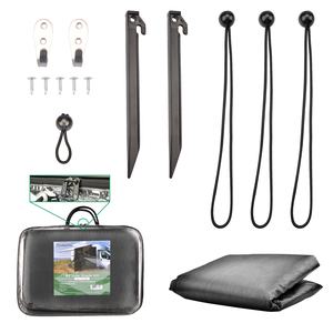 Kit de pantalla parasol para <span class=keywords><strong>toldo</strong></span> RV para Panel lateral, malla negra de 9 '* 7' para <span class=keywords><strong>autocaravana</strong></span>, accesorios para remolque - Product Image 6