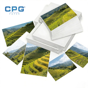 Papel fotográfico en rollo de 36 pulgadas para inyección de tinta, satinado, de secado instantáneo, de alta calidad, con capa superior, venta al por mayor del fabricante - Product Image 1