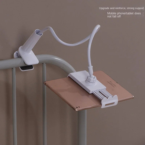Support universel pour téléphone portable intelligent, réglable et rotatif, pour chevet et bureau, idéal pour les diffusions en direct et les selfies - Product Image 3