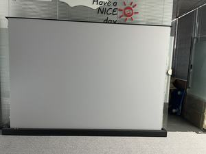 Wipro, мягкий матовый, серый, ПВХ, напольный проектор, 3D, 4 К 16:9, умный электропроекционный экран, в наличии - Product Image 2