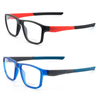 Monturas de Gafas Ópticas TR90 para Uso Diario, Diseño para Hombre, Aptas para Lentes Graduadas, Ligeras y Resistentes