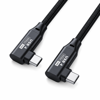 Câble de charge rapide USB-C vers Type-C 48V 240W avec gaine en nylon pour iPhone vers Android