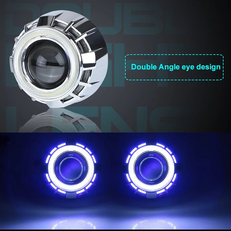 Nilight 2.5 Mini HID BIXENON Projector Lens for H1 Bulb Car Gift Chrome for sale online