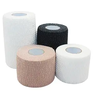 EAB Cotton light elastic adhesive bandage EAB popular Colors cotton Wholesale EAB Cotton Elastic Adhesive Bandage Tear Dispenser EABL