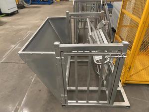 Cage de transfert pour moutons galvanisée à chaud, avec système de compression, équipement d'élevage pour moutons et chèvres - Product Image 4